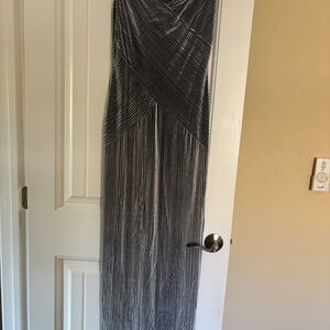 Silver/ Gray Evening or Cocktail Dress Size 6